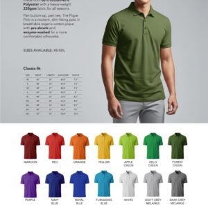 Adult Short Sleeve Polo Tee